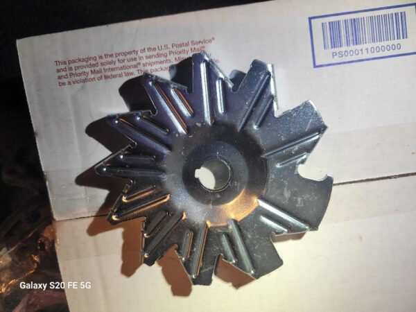 1969 1970 NOS 1100837 alternator hook fan hi perf 302 396 427 454