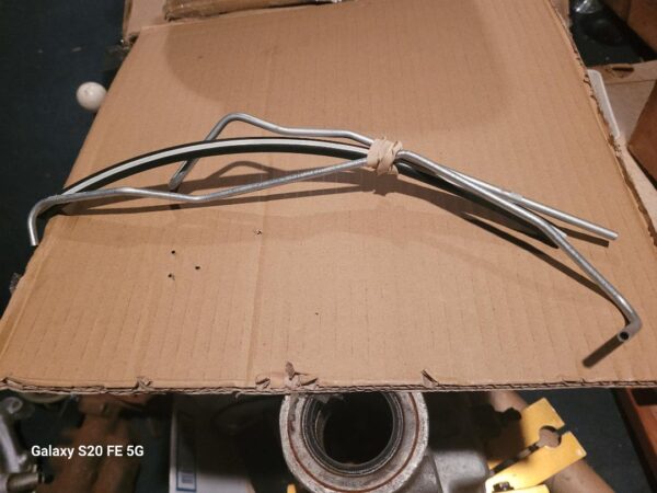 1970 chevelle 454 ls5 tcs smog lines and original white stripe hose