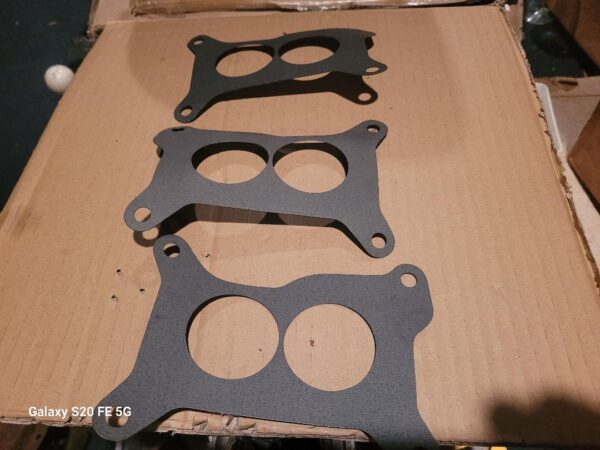 1967 1968 1969 corvette gaskets 3x2 tri power 427 nos set of 3