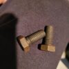 1969 1970, others.302 427 396 454  Camaro muncie transmission mount bolts - Image 2