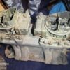 Big block weiand tunnel ram w 4224-9 1970 dated carburetors - Image 2