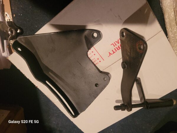 1969 396 427 alternator bracket set w stampings