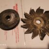 1969 1970 original gm takeoff 1100837 alternator hook  fan and deep groove pulley - Image 3