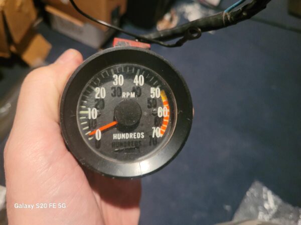 1967 chevelle big block blinker tach original