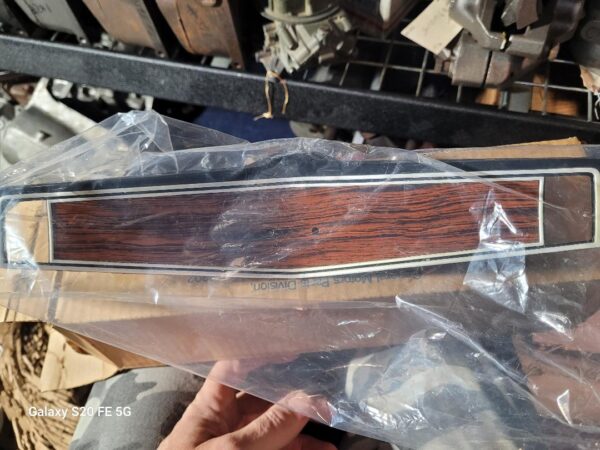 1969 nos camaro fan shroud woodgrain insert.  Mint in gm original box