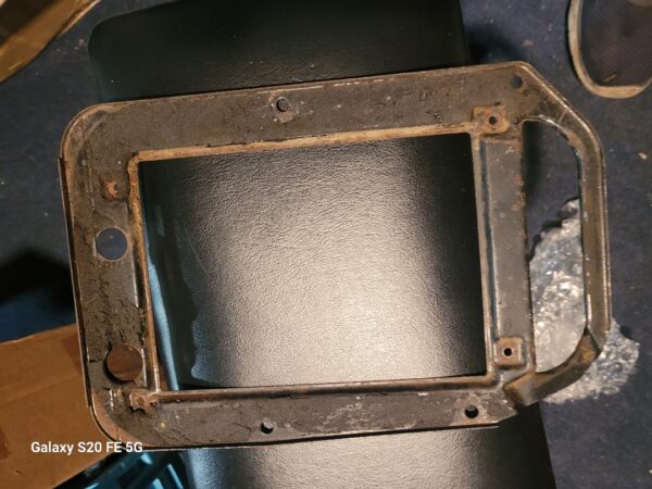 Corvette 1963 heater core mounting bracket pristine original