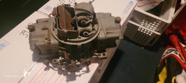 1970 ls6 holley carburetor #4557 9B1. Key Dec 69 date