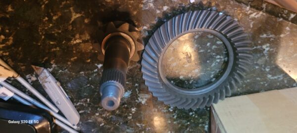 This is a 410.   Came in copo cars like this.  228 pinion w 526 ring...4 70