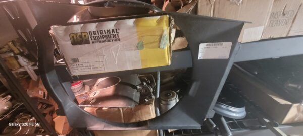69 big block chevy 396 427 fan shroud perfect nos gm. W 68 date cast and part number