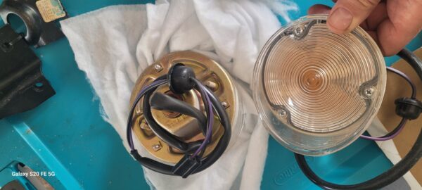1969 pair camaro nos gm park lamps