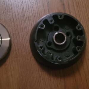 Original gm 1969 1970 stering wheel camaro chevelle rosewood hub w horn cap