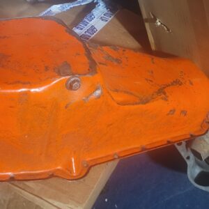 Nice original z28 69 camaro oil pan w rails...302 dz. Original gm assembly line part in nice shape