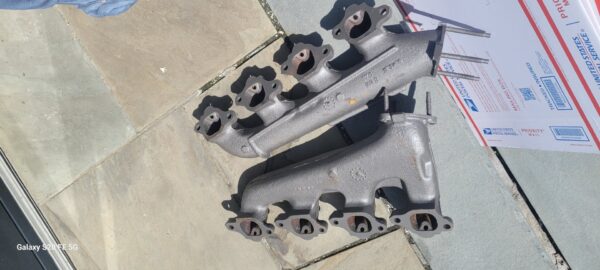 1968 396 427 exhaust manifolds with smog...879 178. Feb 68 both dates
