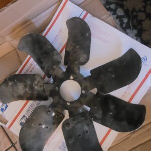 7 blade  Fan.  Rare early  # 779 part number...g68. July 68 for early 69 cars