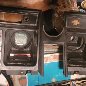 1969 camaro z28  gm dash carrier w rear defog or power top and gauges factory cutout