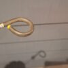 Early chevrolet nos yellow dipstick.   150.00. W  Gm sticker - Image 3