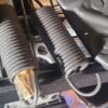 1967  68 69 nos camaro hood hinges and springs. 4 pc nos great plating grey phosphate early design rivets - Image 3