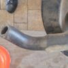 Z28 1969 air cleaner base w oem gm hose and 4 dimple flame arrestor - Image 3