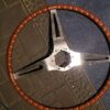 1969 camaro chevelle steering rosewood wheel. Gm original - Image 3