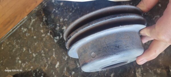 Super clean #291ab crank pulley. Hi horsepower bb 396 427 454 ls6 solid lifter mint