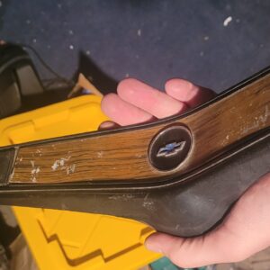 1969 camaro copo shroud w bowtie