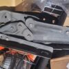 1967  68 69 nos camaro hood hinges and springs. 4 pc nos great plating grey phosphate early design rivets - Image 4