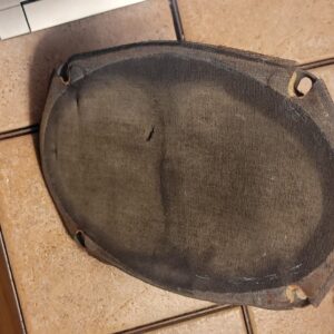 1970 factory rear speaker. Correct w stamped part # and 10 ohm ...hard to find original.