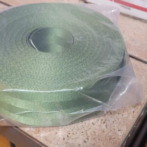 Nos gm  green roll 69 70 seatbelt webbing.  Chevelle camaro etc