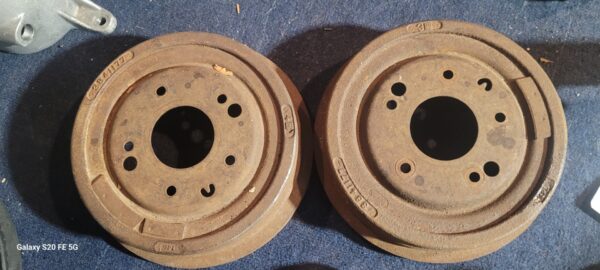 1969 chevelle camaro #177 rear 12 bolt drums dated may 69 clean arizona parts