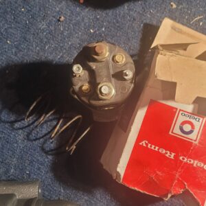 1969 1970 hi perf brown delco embossed starter solenoid gm nos ! 302 396 427 454 ls6 z28 