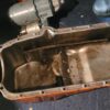 1969 z28 302 camaro oil pan.  Needs some straightening on bottom easy to get to shown in pic - Image 4