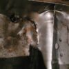 1969 z28 302 camaro oil pan.  Needs some straightening on bottom easy to get to shown in pic - Image 5