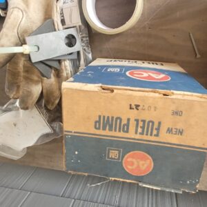 Nos gm assembly line part number.   ac fuel pump #40727 in the original g ac box.
