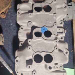 1968 1969 #852 435hp intake ...nice has been restored and threads tapped.   Clean original.  Cheap price