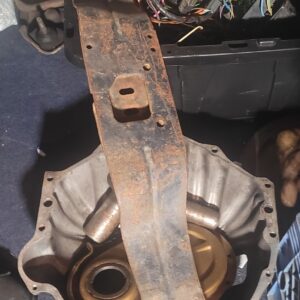 1969 camaro crossmember gm big block w notch.  Would clean up super nice.