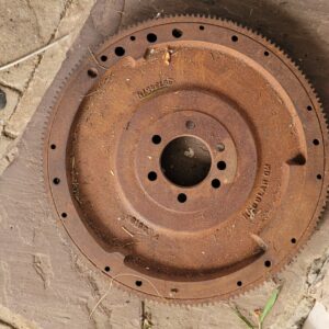 1970 flywheel 454 ls6 dated feb 19 70 #457.  Chevelle