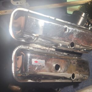1970 true survivor valve covers  454 ls6. Correct in everyway.  True lower mile takeoffs.