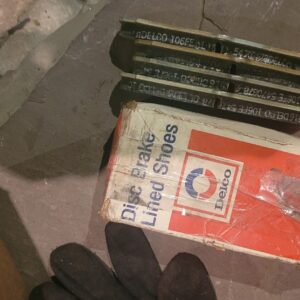 J56 4 piston caliper brake pads. 67 camaro w metallic rear.