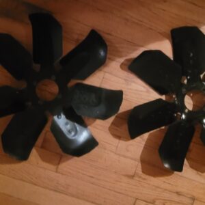 Ls6 454 450h 410 rear.  Ad is for fan on rh side and bottom of second pic