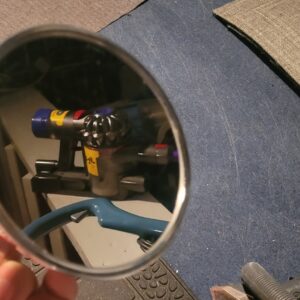 Dared early 66 chevelle outer mirror w aug 1965 dated glass 8 dmi5