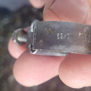 Set of 4 mint original smog tube clamps off a 8 mile smog setup