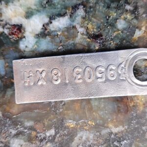 Very rare 2 letter code m22 tag for 1969 l88 corvettes, z28, copo ,zl1 camaros. 