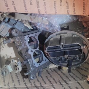 Complete 4346 holley taken apart to rebuild. Carburetor has good parts nothing broken