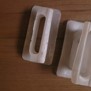 1970 chevelle bench seat front inserts for seat belts. Originals   Tough to find 