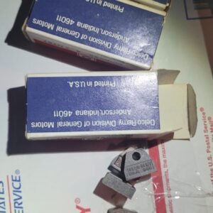 Brushes, 1 box of 4 for one delco starter 60s chevy all.   302 396 427 454 corvette. 