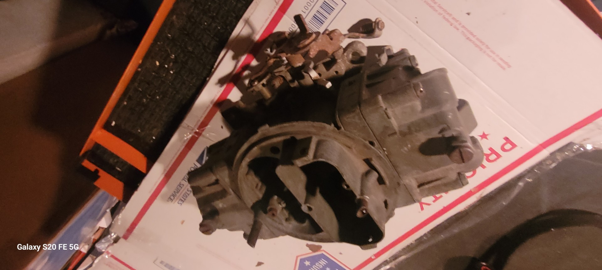 Probably the rarest assembly line holly carburetor ever made..3418 list 67 corvette - Image 2