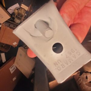 Original jack load rest camaro. Mint original. 1967  396 427 z28