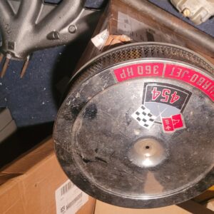 1970 ls5 ls6 non cowl and camaro 396  air cleaner