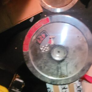 Ac open element lid  chrome used. Various. Z28 396 427 327 corvette etc. 