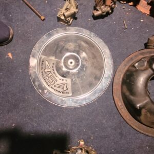 Corvette one year only 1970 ls5 survivor air cleaner w original allligator hose to vc